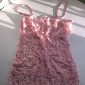 Victoria secret size small embroidered Floral chemise